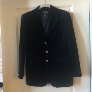 Velvet blazer